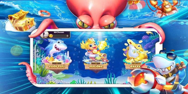 Chọn một trong ba phòng cược có sẵn trong game